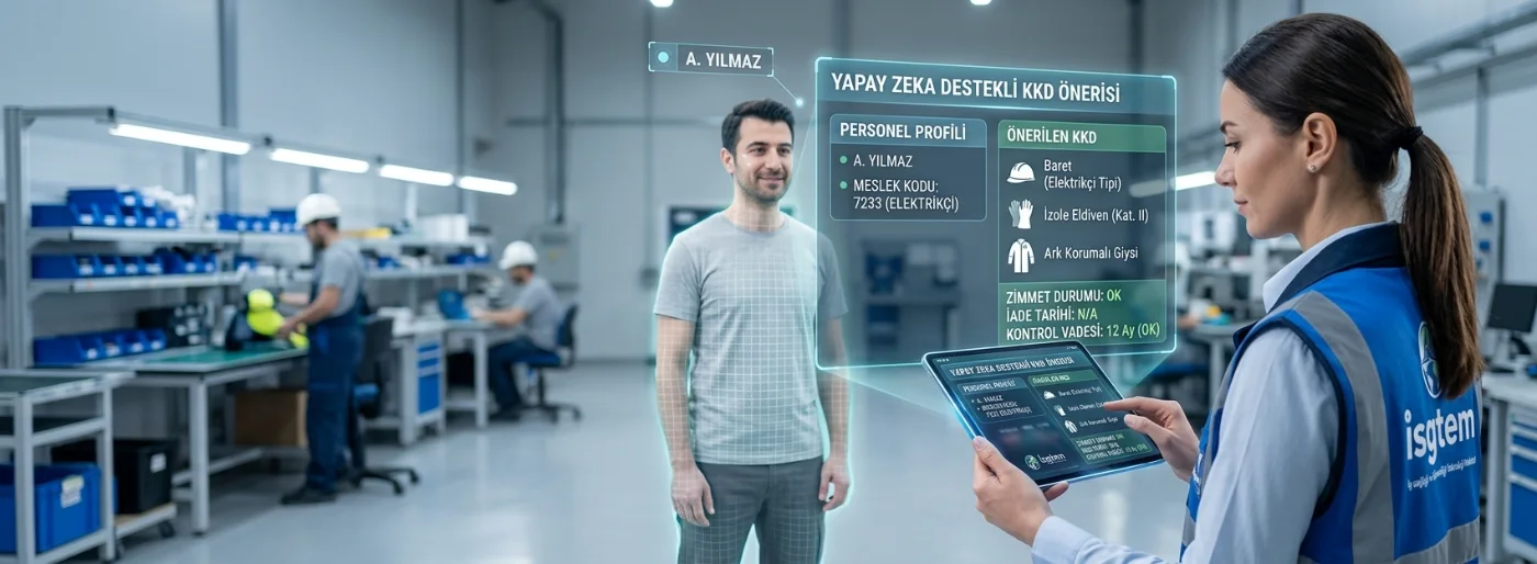 Ai Meslek Kodu & KKD Zimmet ekranı