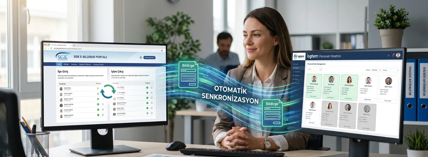 SGK Personel Eşitleme ekranı